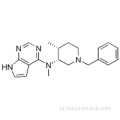 7H- 피 롤로 [2,3-d] 피리 미딘 -4-a 마인, N- 메틸 -N-[(3R, 4R) -4- 메틸 -1- (페닐 메틸) -3- 피페 리디 닐]-CAS 477600-73-0